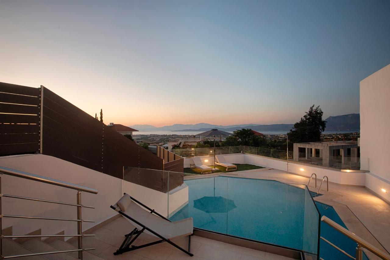 Serenity Villa Corinth Eksteriør billede